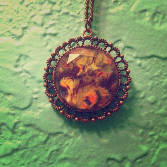 Peacock necklace :)
