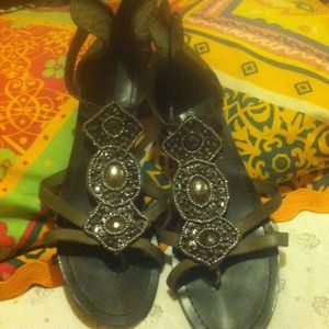 Old Navy Beaded Sandals
