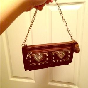Brown Clutch.