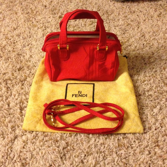 SOLD FENDI red purse