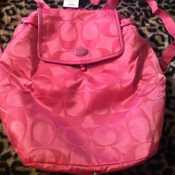 100% AUTHENTIC COACH Packable backpack. NWT