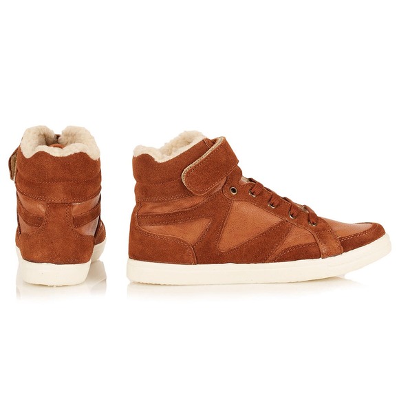 Topshop TENT hi top sneakers - Picture 3 of 3