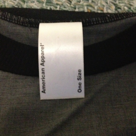 ❗️SALE❗️American Apparel Grey Top - Picture 2 of 3