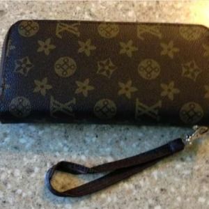 LV Double Zip Wallet