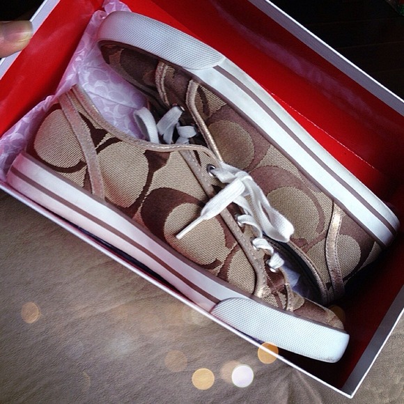 Coach Shoes - COACH signature sneakers