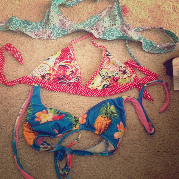 Bundle- 3 bikini tops