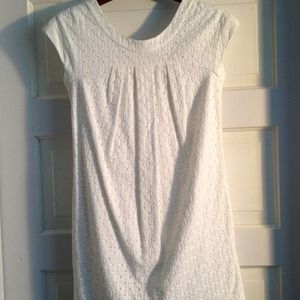 Thread Social White Eyelet Dress