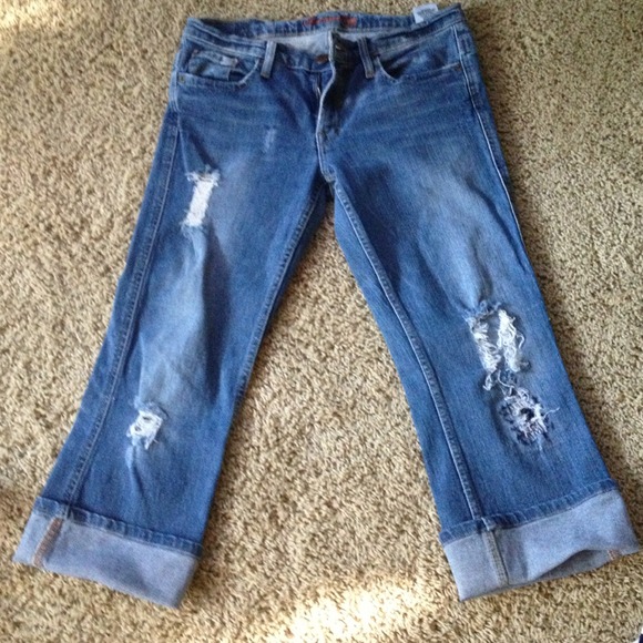 ✨Bundled✨American eagle jean Capri sz 6 stretch