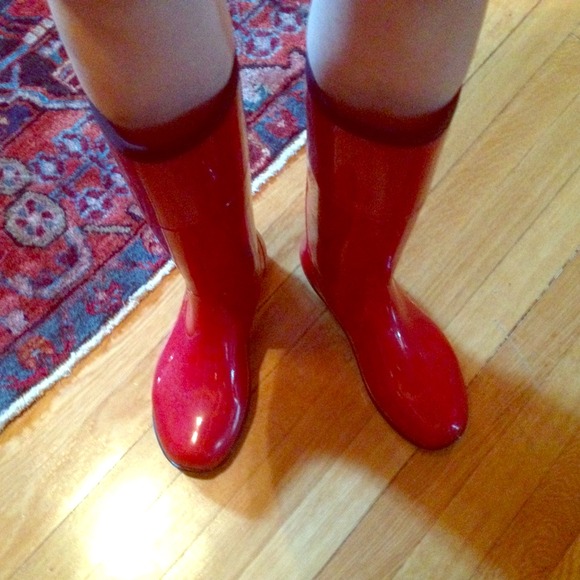 Fireman Red Rainboots