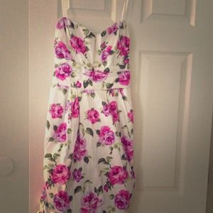 Knee length summer dress