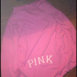 Victorias secret Hooded pink bath robe