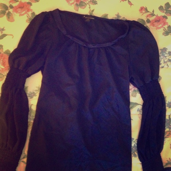Navy blouse