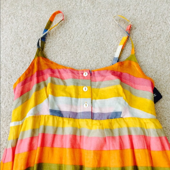 👍sold👍🎀Host Pick🎀Colorful striped lounge dress - Picture 2 of 4