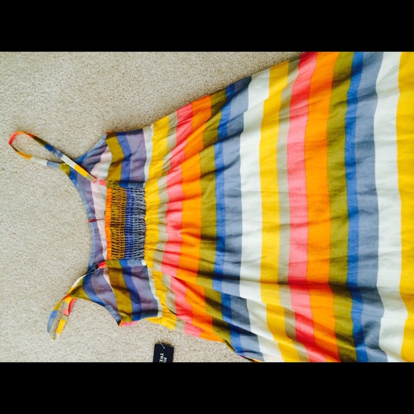 👍sold👍🎀Host Pick🎀Colorful striped lounge dress - Picture 4 of 4