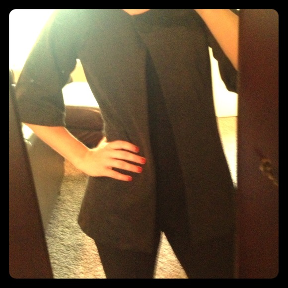 Jackets & Blazers - ❎Sold in bundle❎Grey 3/4 sleeve jacket