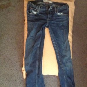 Hollister jeans, social stretch, bell bottoms.