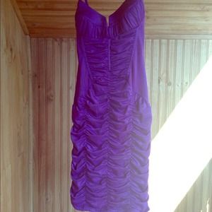 BeBe purple dress