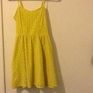 A bright yellow sundress !