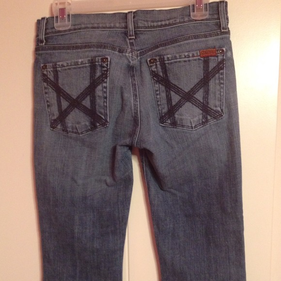 7 For All Mankind crops/capris Mia jeans size 27