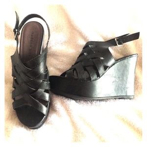 Steve Madden wedges.