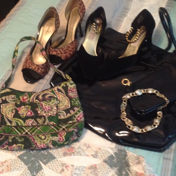 Brown animal print heels bundle SOLD - Picture 4 of 4