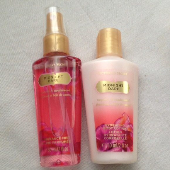 Victoria's Secret lotion and mist