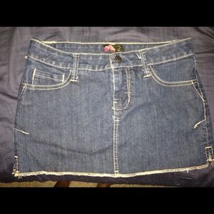 Denim skirt