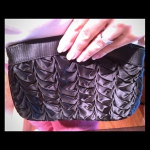 Small Black Cocktail Clutch