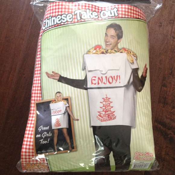 🚫SOLD🚫 Chinese Take Out Halloween Costume