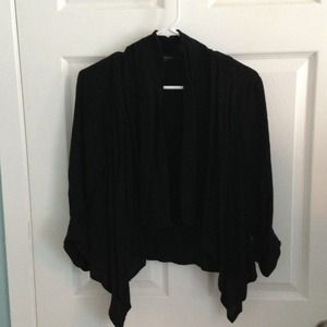 Black Flowy Cardigan
