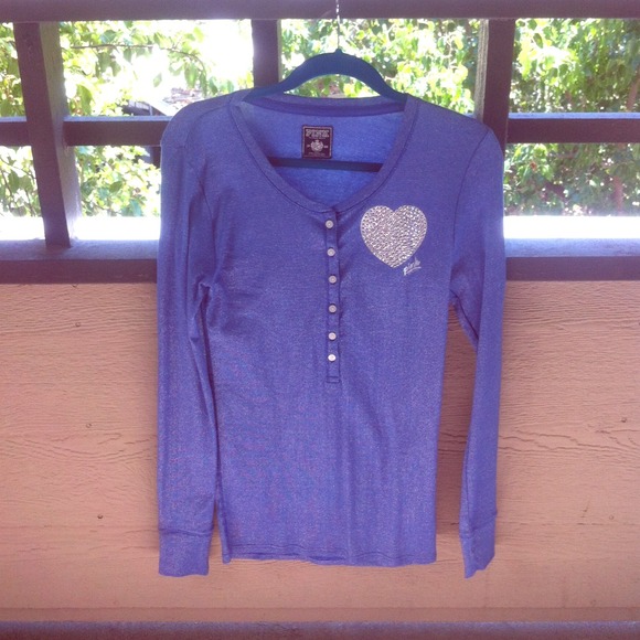 ✂REDUCED✂Long Sleeve Victorias Secret Pink Top