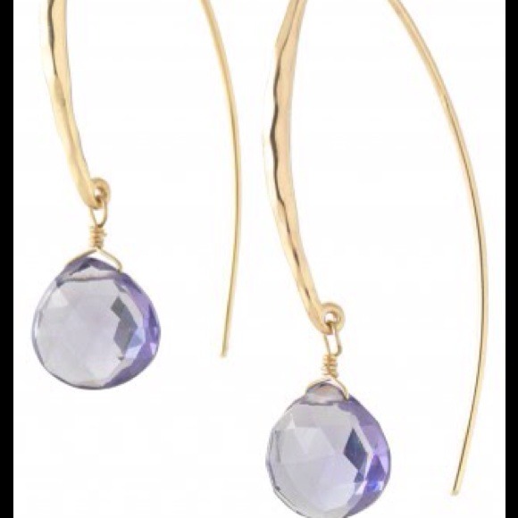 Stella and Dot Arc drop Earrings