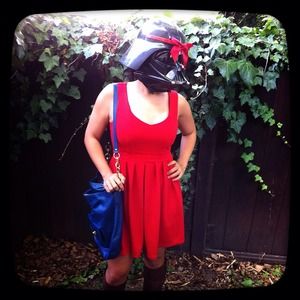 SOLD! (Bundled) NWT Fred Flare Red Cutout Dress