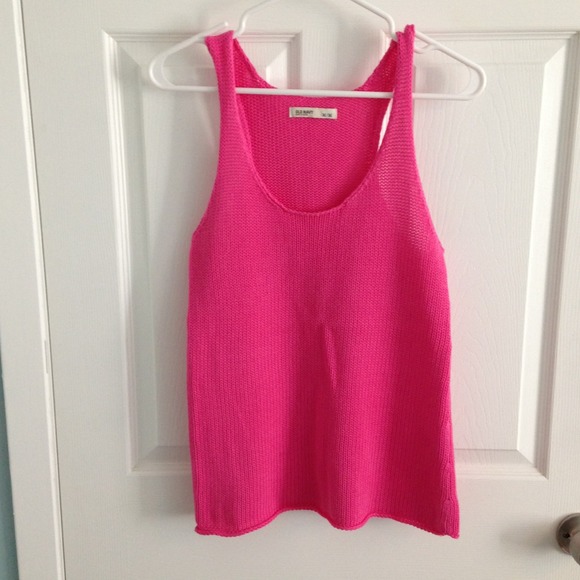 Knit Pink Tank