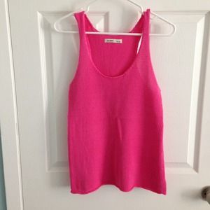 Knit Pink Tank