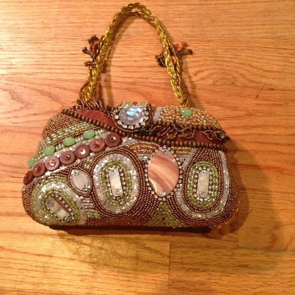 Beaded purse