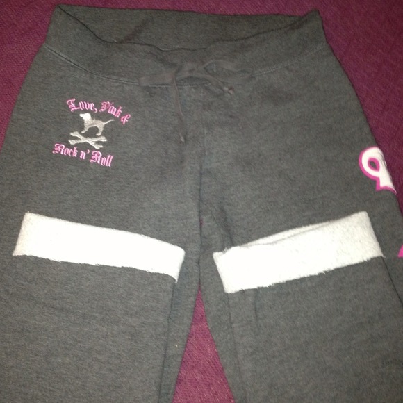 💋SOLD💋VS Pink Sweats - Picture 2 of 2