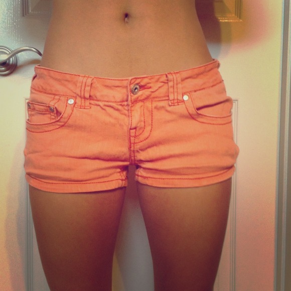 Orange shorts