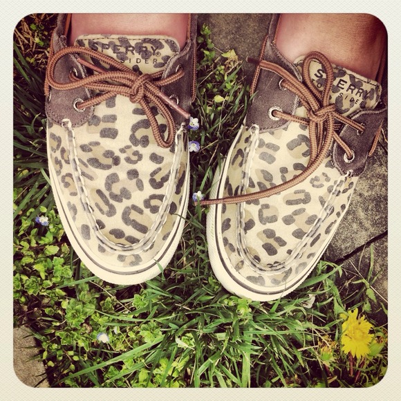 🎀Sperry leopard🎀
