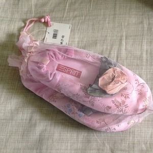 Esprit Asian inspired house slippers