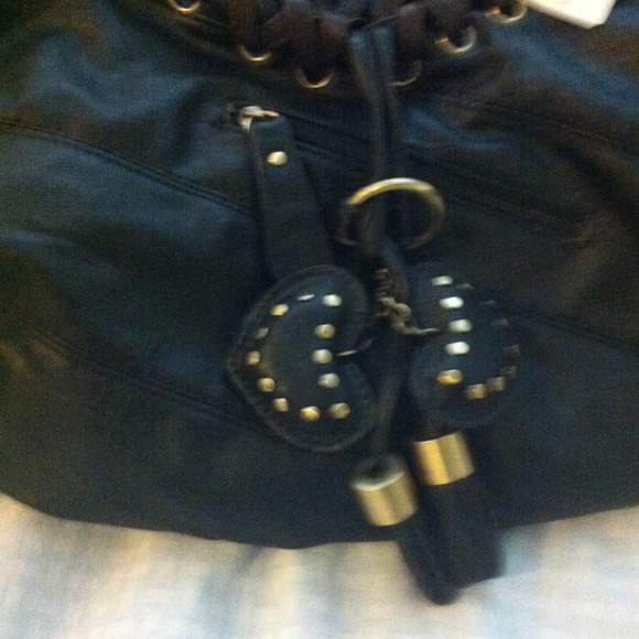 Sold💜Fabulous black/brown large handbag🎀NWT - Picture 3 of 4