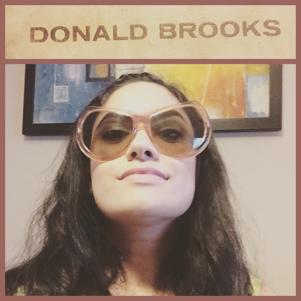 Vintage sunglasses made in France - Donald Brooks