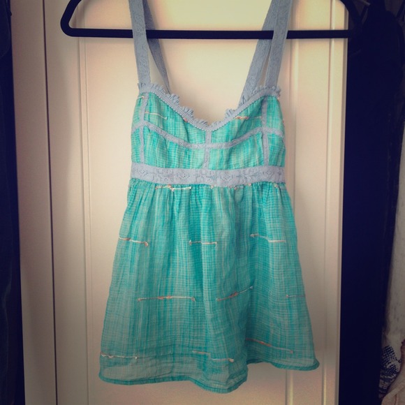 Free People (XS) "clear wate" tank - Picture 1 of 3