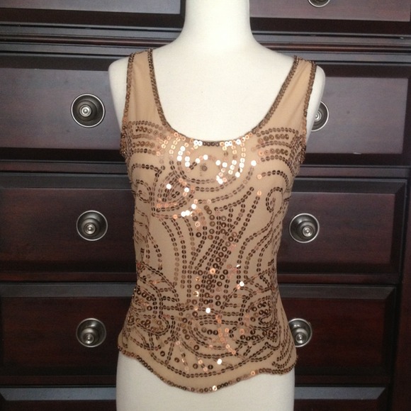 NWT Gorgeous Victoria's Secret Sequin Top