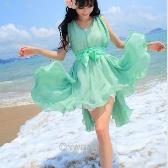Dress and shorts bundle.
