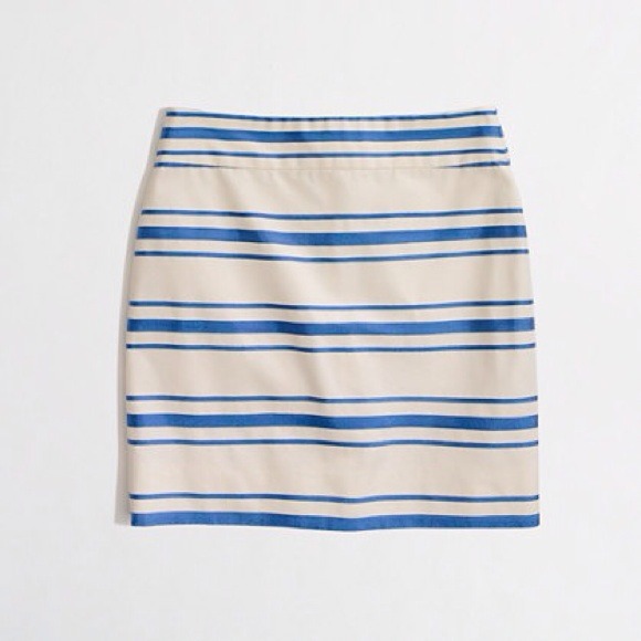 💢SOLD💢 J.Crew Factory Metallic Multistripe Mini - Picture 3 of 4
