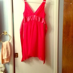 Coral forever 21 dress