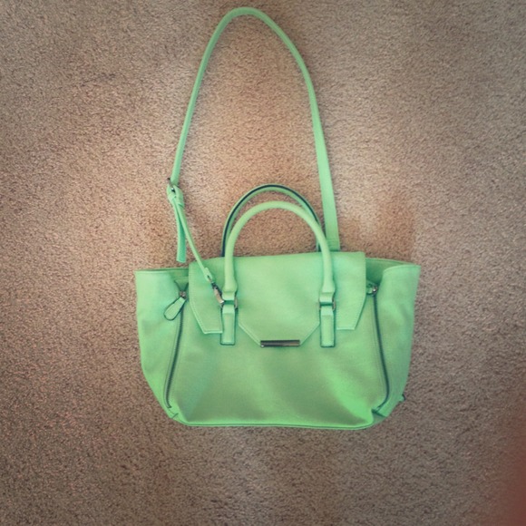 SOLD!!!! NWOT tag mint green handbag/ shoulder bag