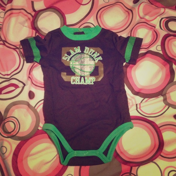 "Slam Dunk Champ" onesie!