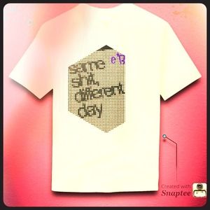 100% cotton white T-shirt